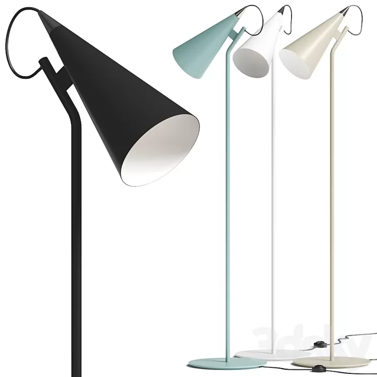 Zava Srl Jeena Floor Lamp 3D Model Free