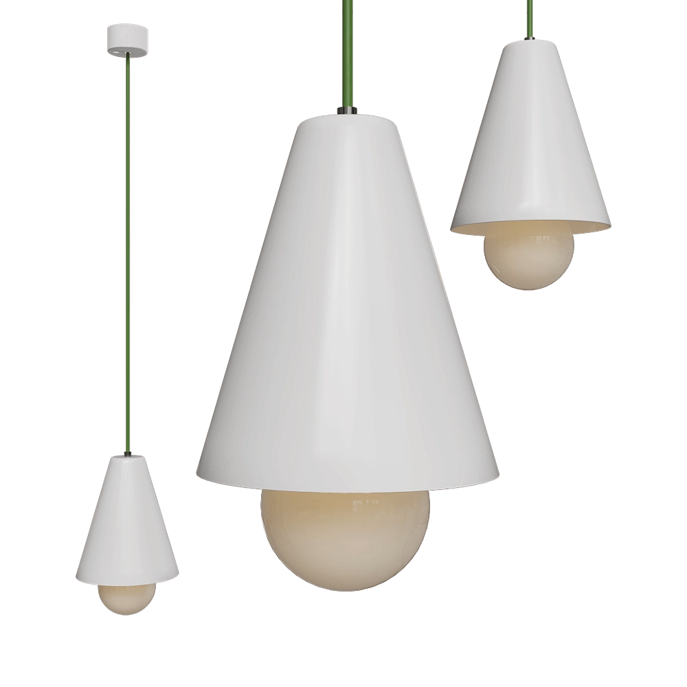 Zava - Suspension lamp Cono 1 3D Model