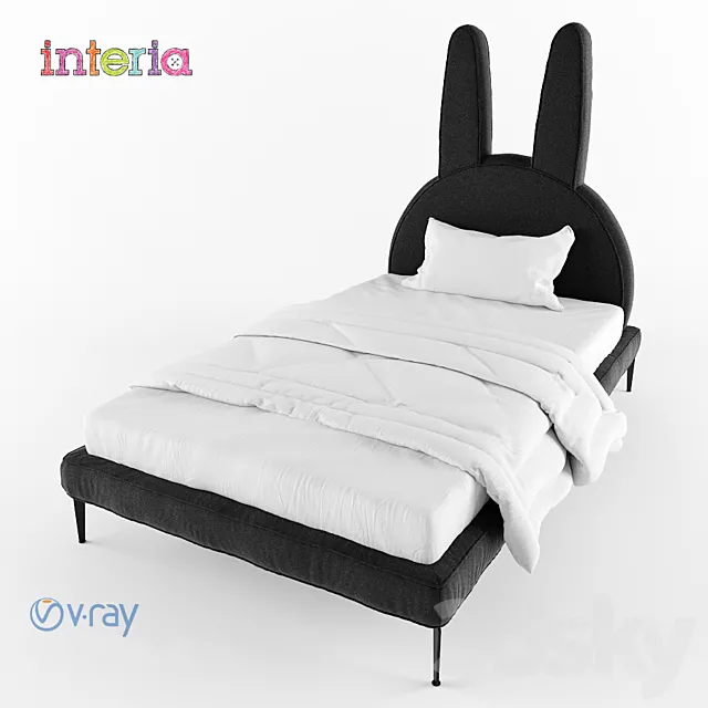 Zaya bed 3D Model