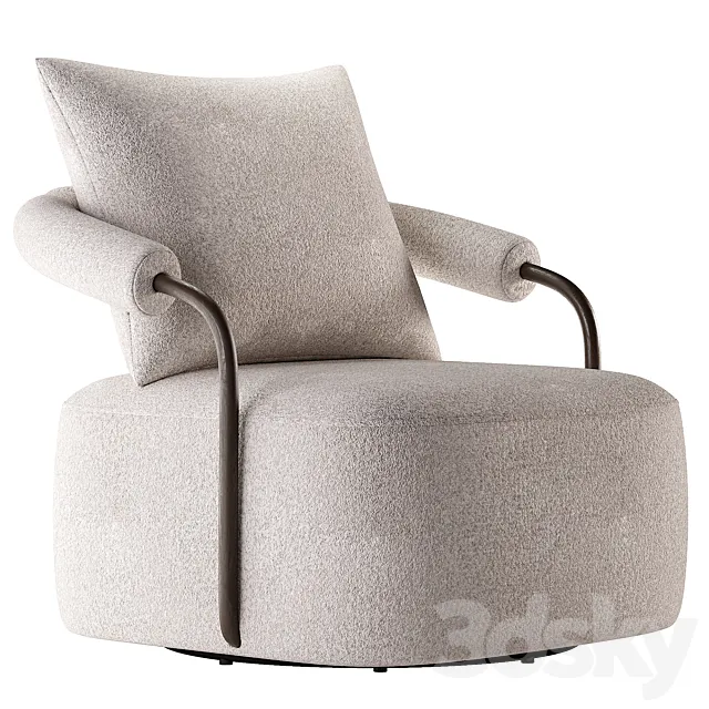 Zayden Swivel Chair 3D Model