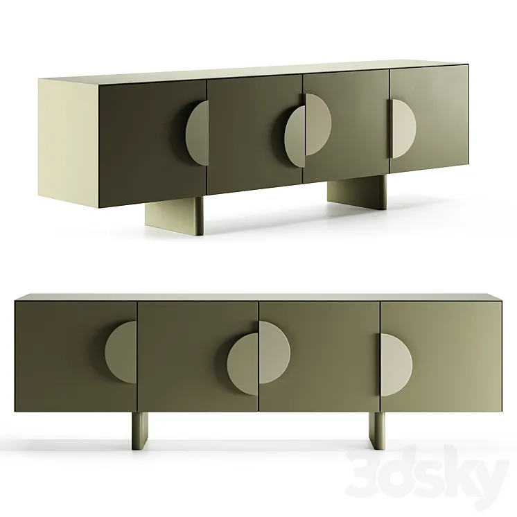 ZEA | Sideboard by Ronda Design 3D Model Free
