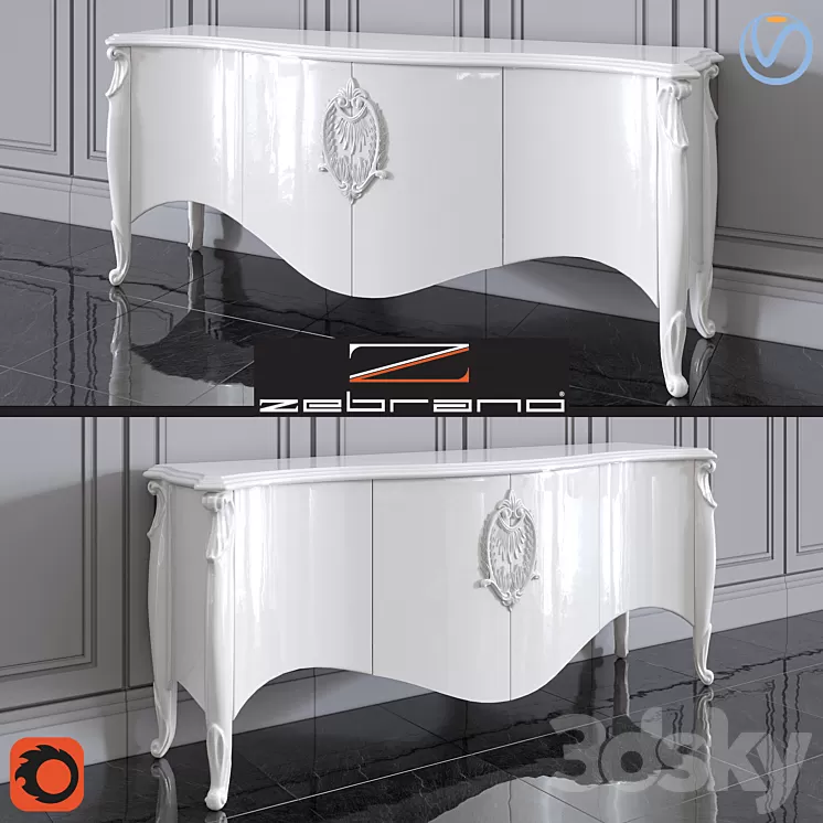 Zebrano Casa Emily 3D Model