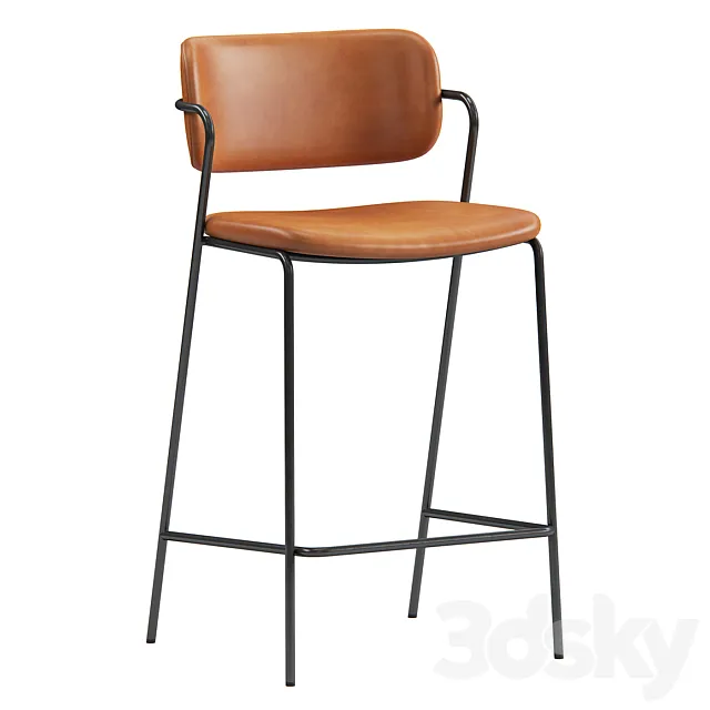 ZED Counter Stool by Dan Form 3D Model