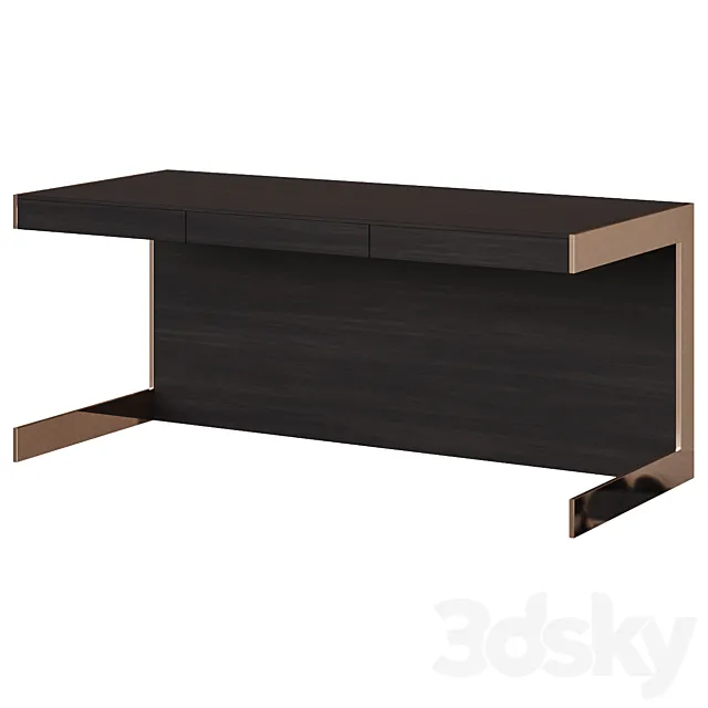 Zed writing desk 3D Model