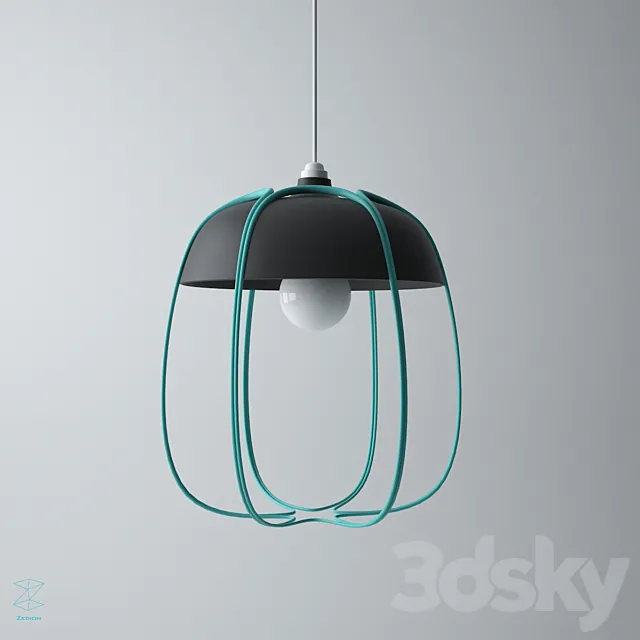 zedion ciel lamp02 3D Model