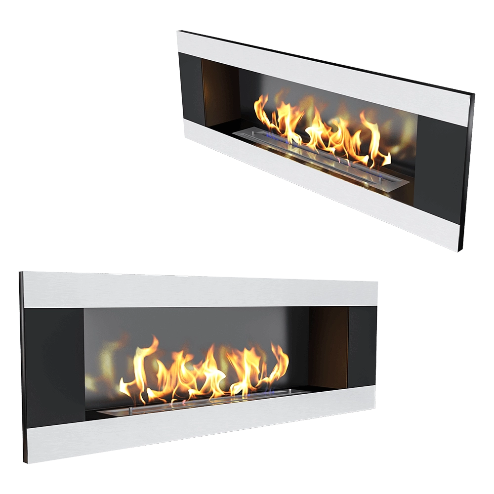 Zefire - Biofireplace Elliot horizontal 1200 3D Model