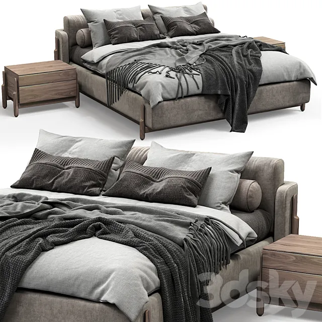 Zegen Bed ASH 3D Model