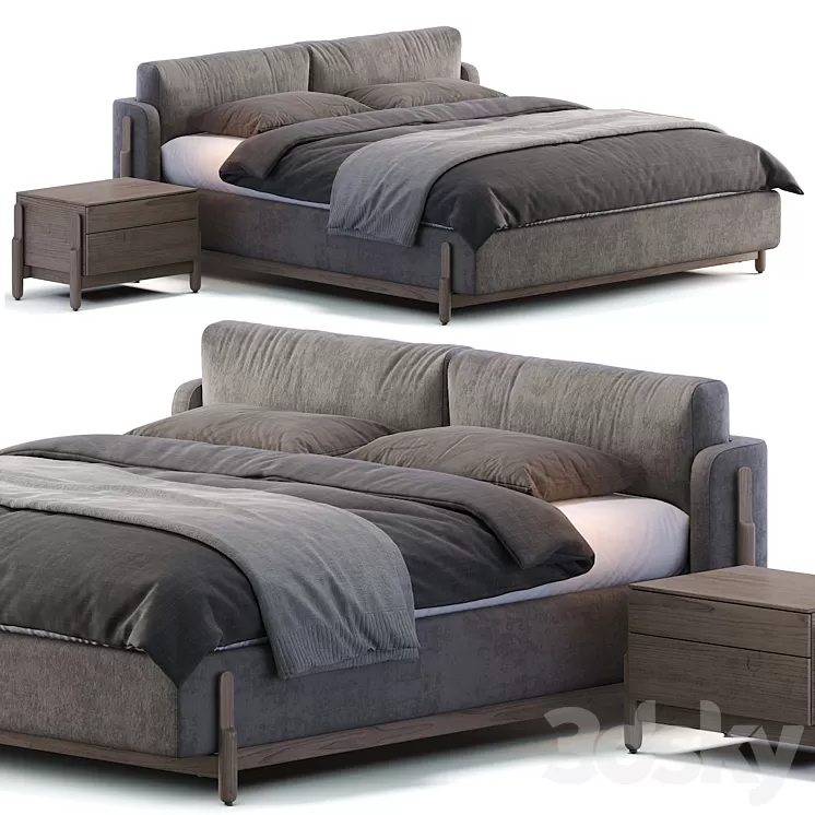 Zegen Bed ASH 3D Model