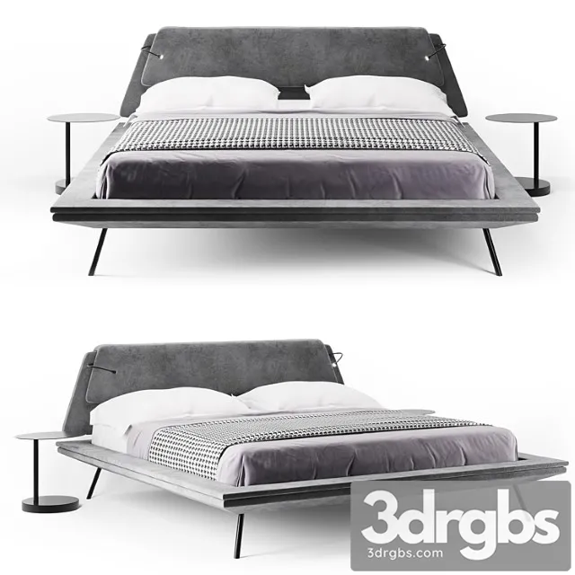 Zegen duoo bed 2 3D Model Free