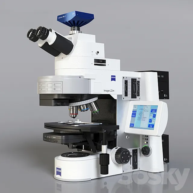 Zeiss_Axio_Imager_Z2 3D Model