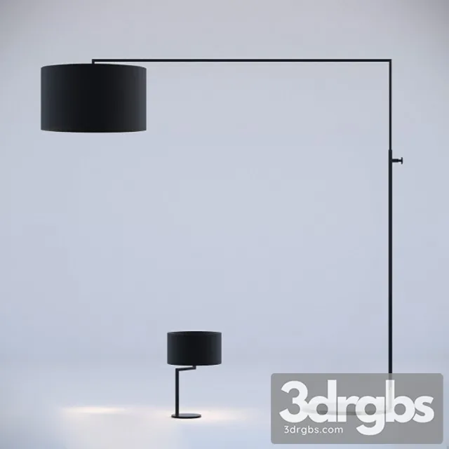 Zeitraum High Noon Floor Lamp 3D Model Free