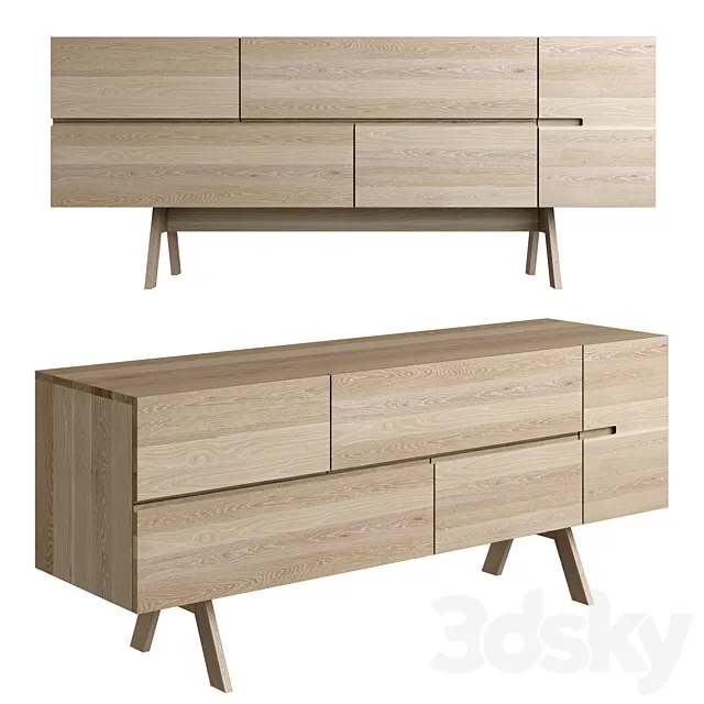 Zeitraum Low Atelier Sideboard 3DModel