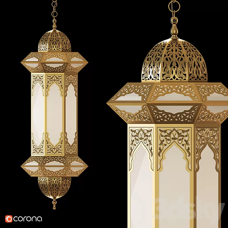 ZEKE CEILING PENDANT ML596 3D Model Free