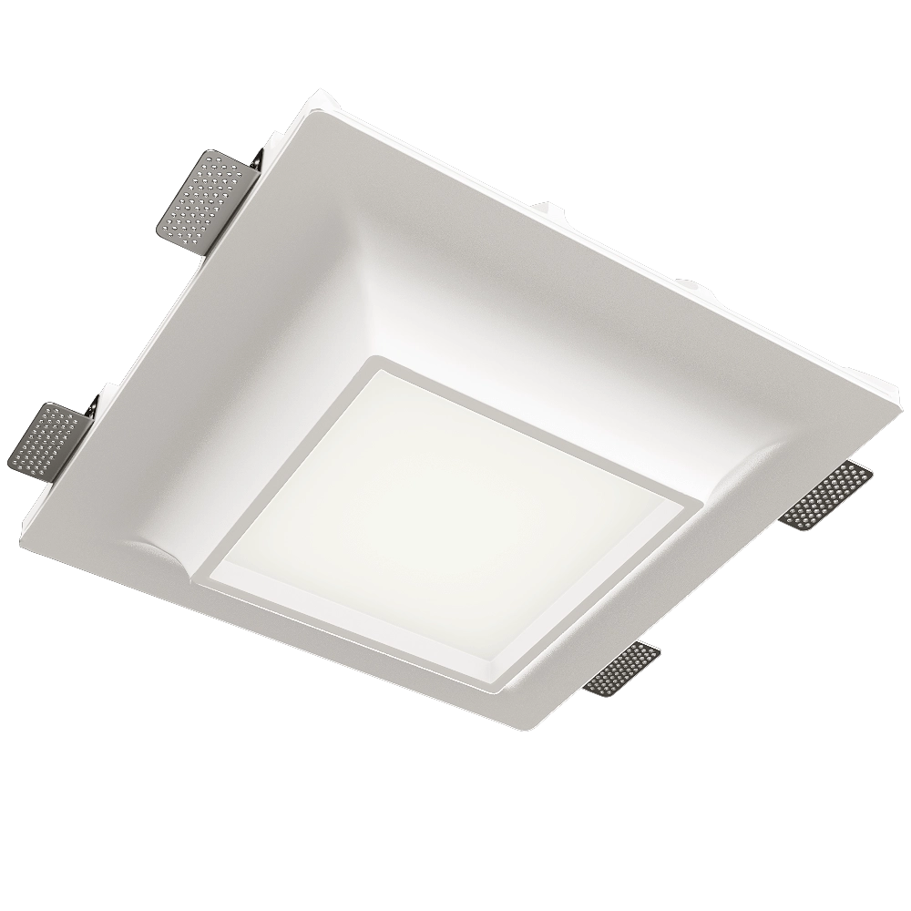 Zenit STP - Recessed mounted luminaire Luno Quadro C50 D200 3D Model