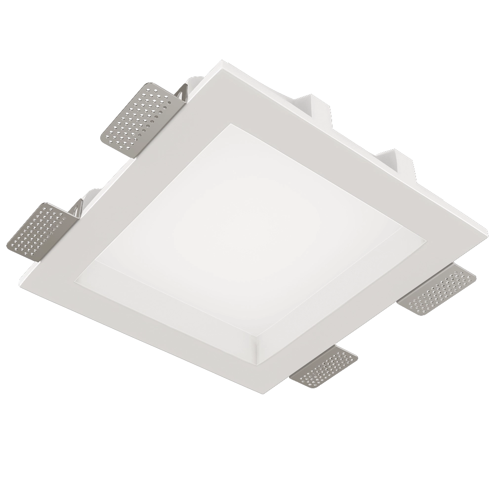 Zenit STP - Recessed mounted luminaire Simple QuadroA25 3D Model