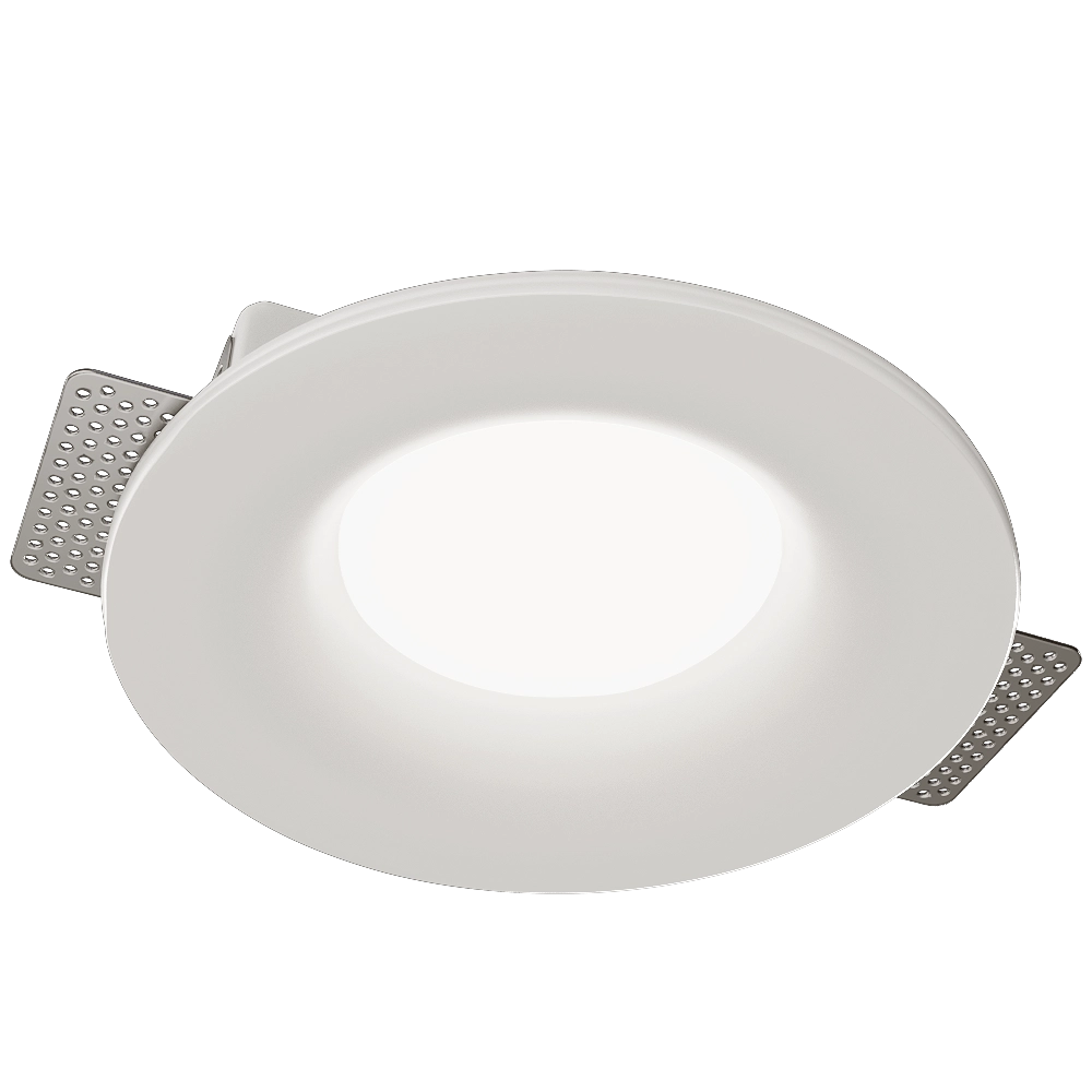 Zenit STP - Recessed mounted luminaire Simple Round R25 D100 3D Model