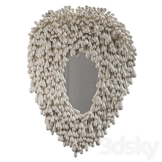 Zephyr Mirror by Olga Engel 3D Model