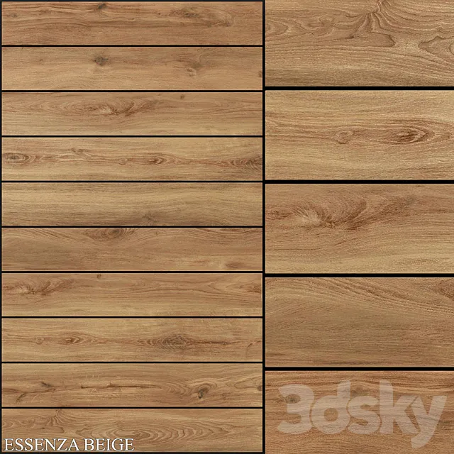 Zeus Ceramica Essenza Beige 3D Model