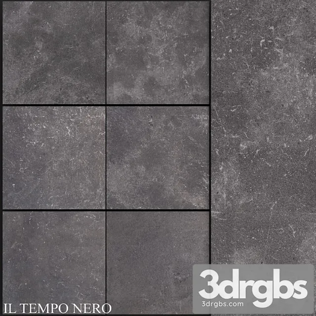 Zeus ceramica il tempo nero 3D Model Free