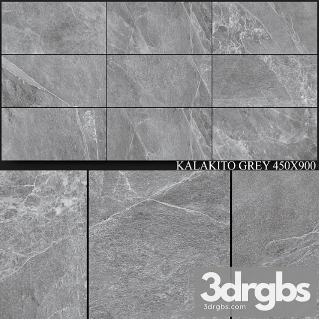 Zeus ceramica kalakito grey 450x900 3D Model Free