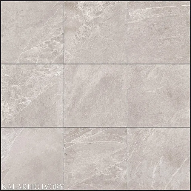 Zeus Ceramica Kalakito Ivory 600x600 3D Model