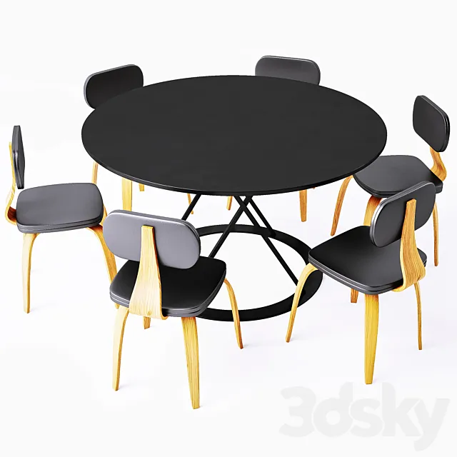 Zeus Metal Table 3DModel