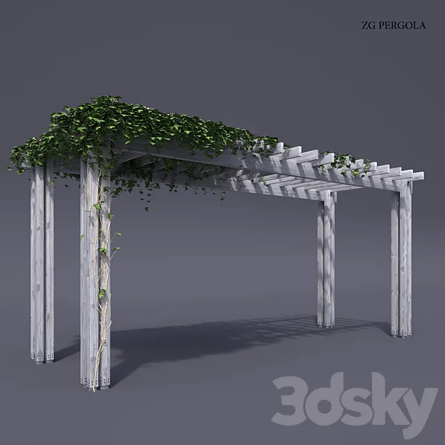 ZG pergola 3DModel