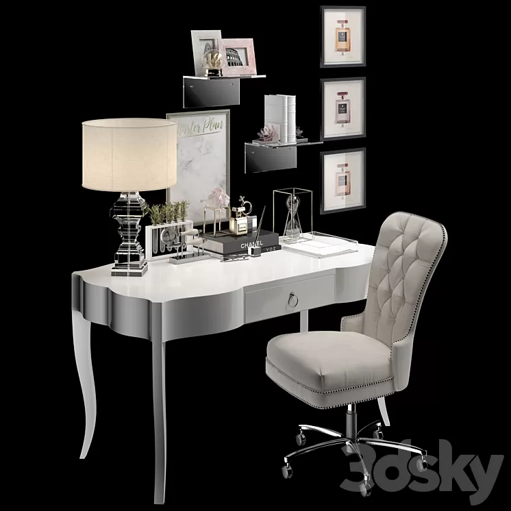 Zgallery office CHIC 3D Model