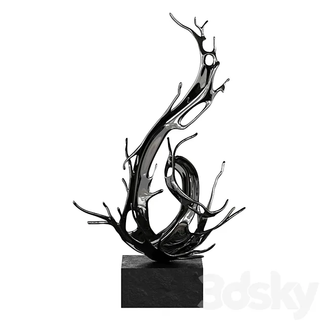 Zheng lu Yan Fei Sculpture 3DModel