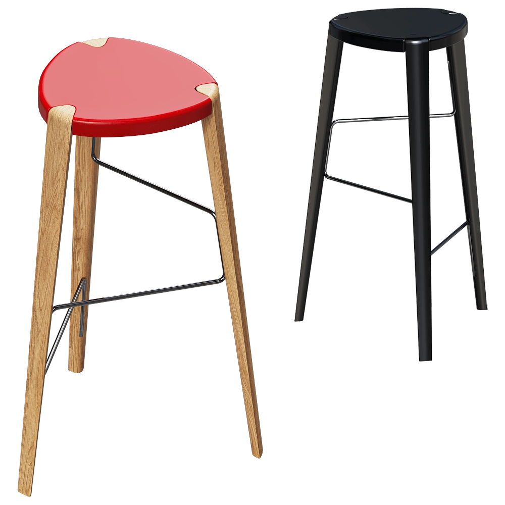 Zilio Aldo & C. - Bar stool Sputnik 3D Model