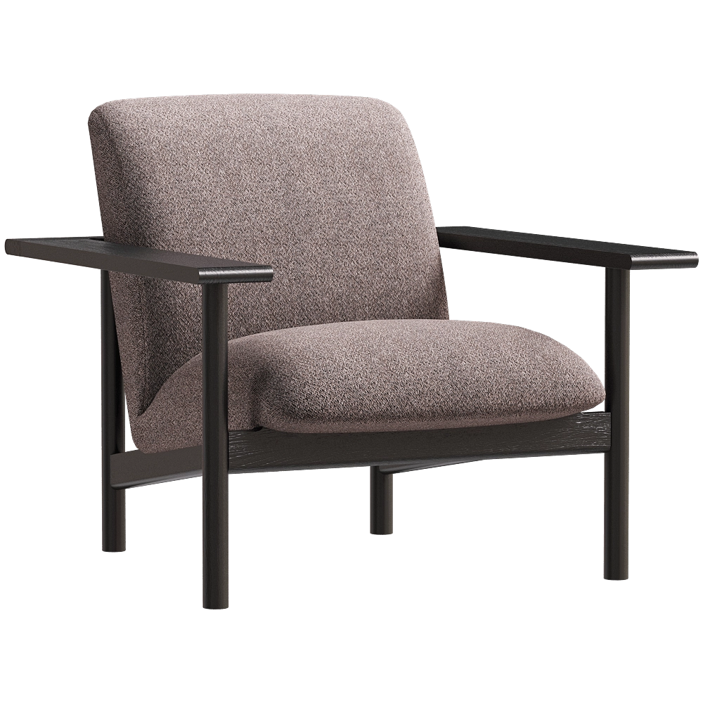 Zilio Aldo & C. - Lounge chair Kinoko 3D Model