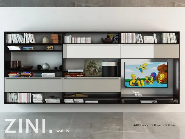 ZINI-WALL-TV 3D Model