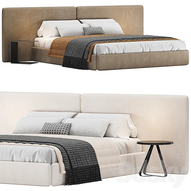 ZIP Bed By Calligaris 3D Model