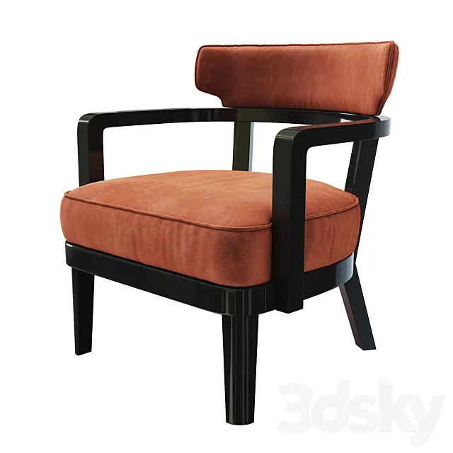 Zoe armchair 3DModel