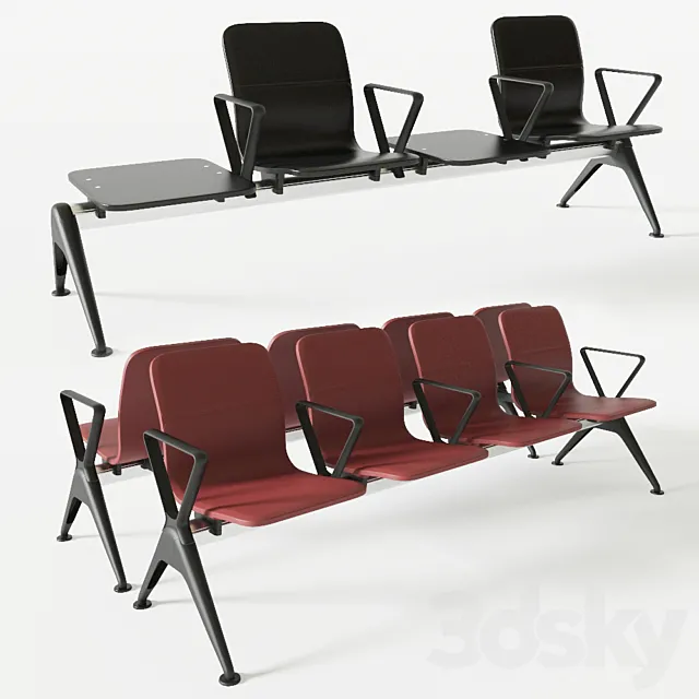 ZOEFTIG Bench 3D Model
