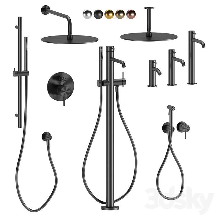 Zucchetti Helm set 2 3D Model Free