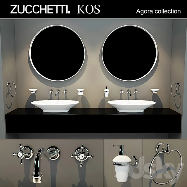 Zucchetti. KOS collection Agora 3DModel