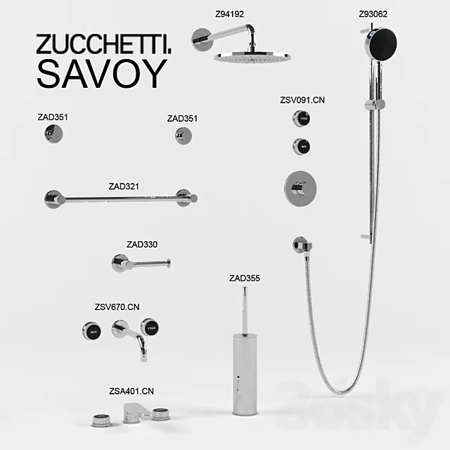 Zucchetti Savoy 3DModel