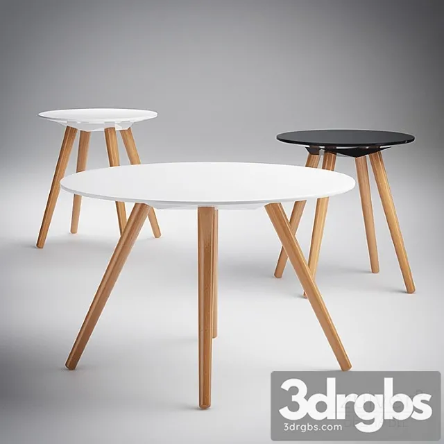 Zuiver Bee Table 3D Model Free