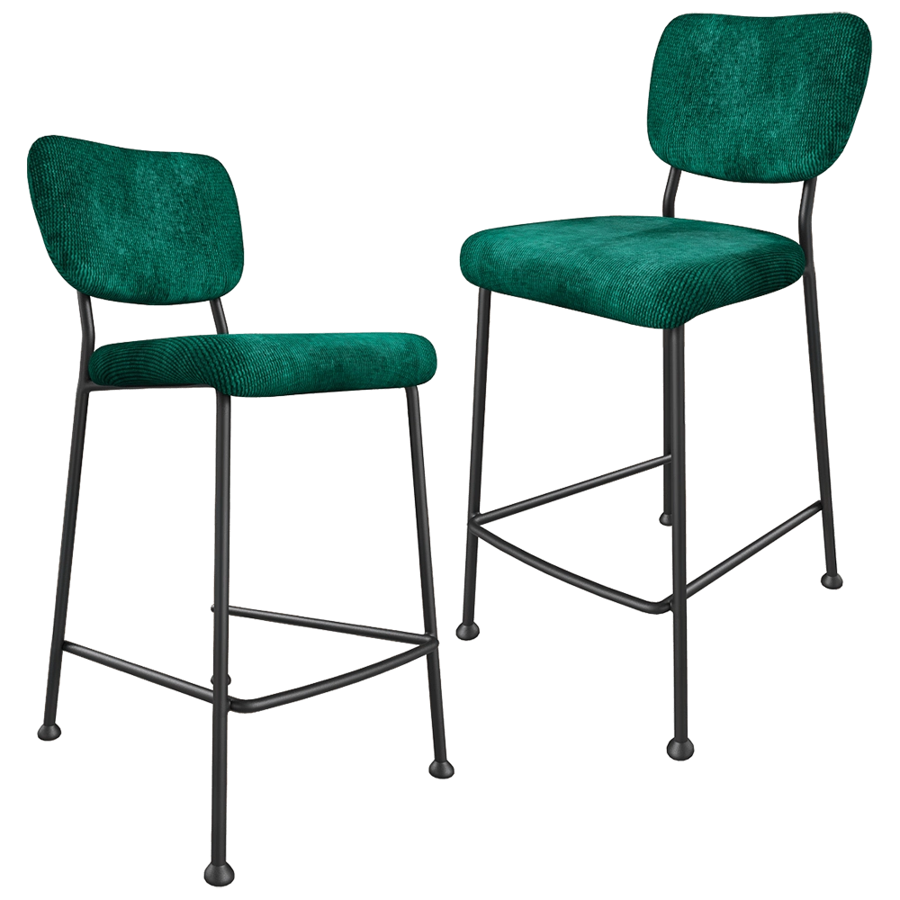 Zuiver Group   - Barstool Benson green 3D Model
