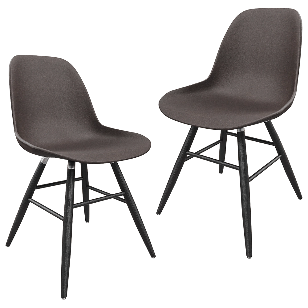 Zuiver Group   - Chair Albert Kuip coffee 3D Model