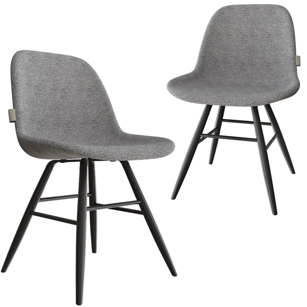 Zuiver Group   - Chair Albert Kuip soft light gray 3D Model