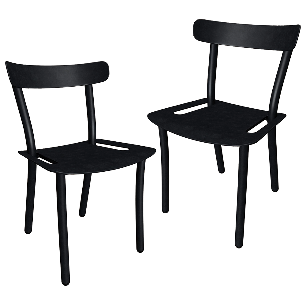 Zuiver Group   - Chair Friday garden black 3D Model