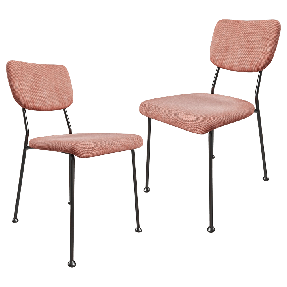 Zuiver Group   - Сhair Benson pink 3D Model