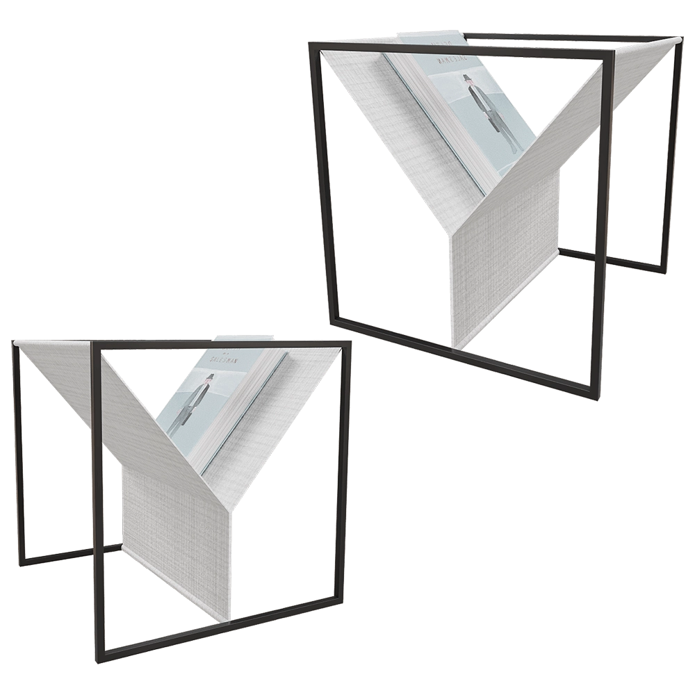 Zuiver Group   - Rack Magazine Zin 3D Model