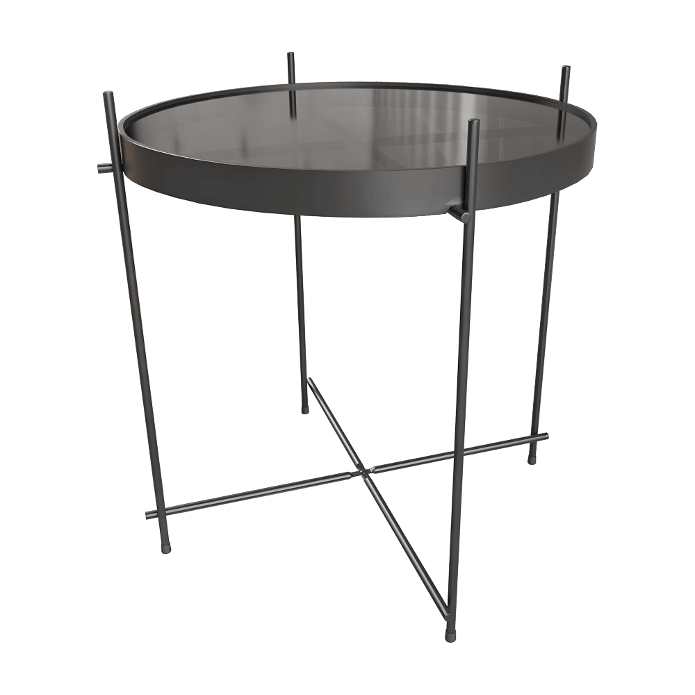 Zuiver Group   - Side table Cupid black 3D Model