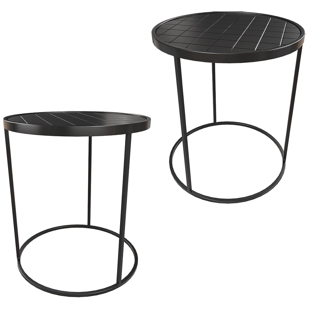 Zuiver Group - Side table Glazed black 3D Model