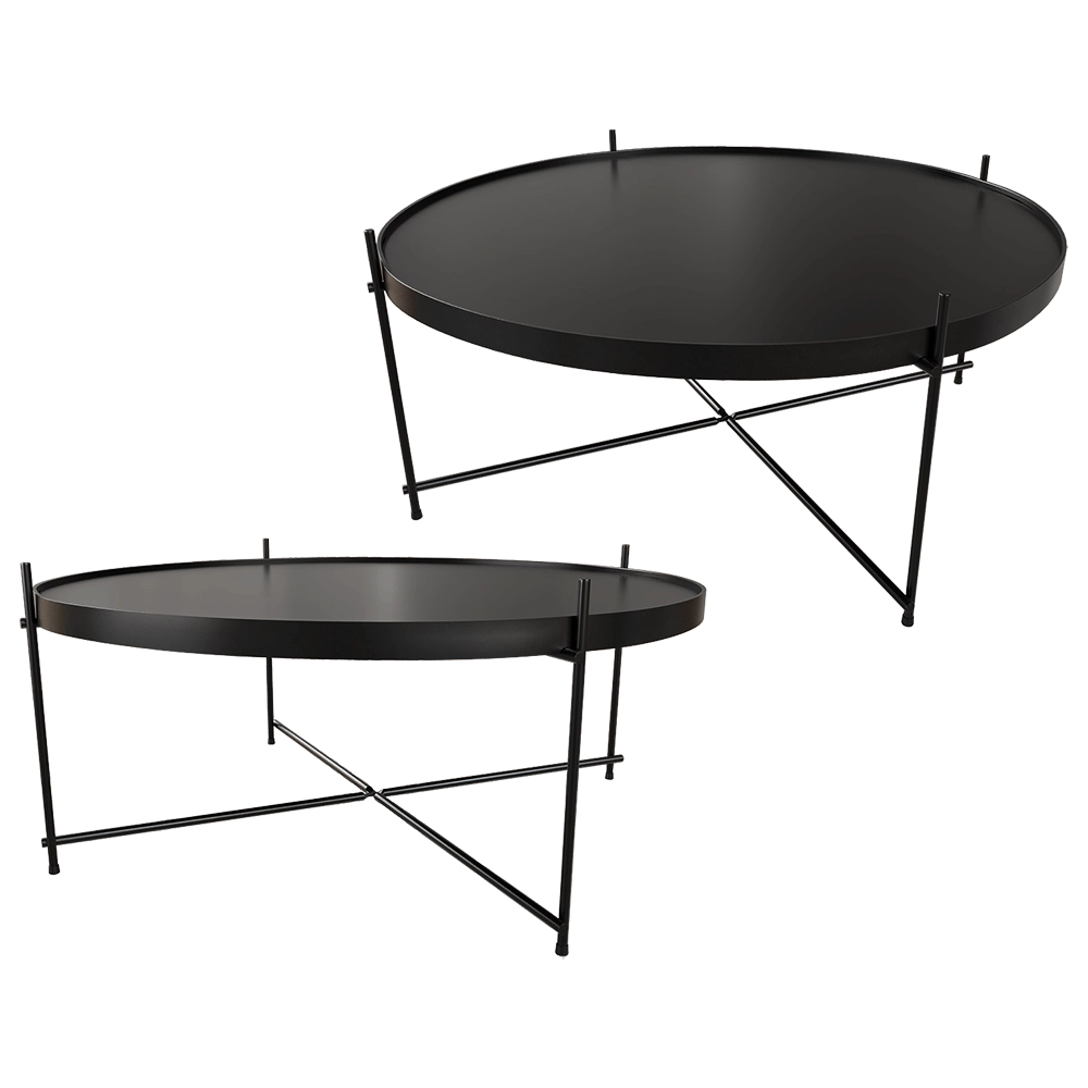 Zuiver Group   - Table Cupid XXL Black 3D Model