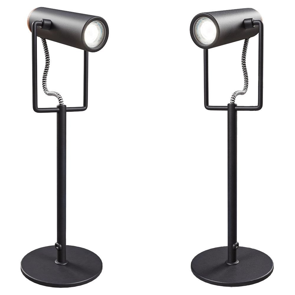 Zuiver Group - Table lamp Marlon black 3D Model