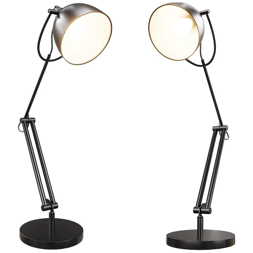Zuiver Group   - Table lamp Reader matt black 3D Model